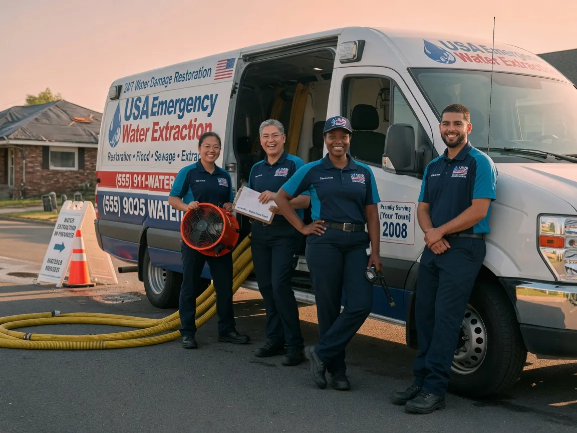 Emergency Water Removal company in California